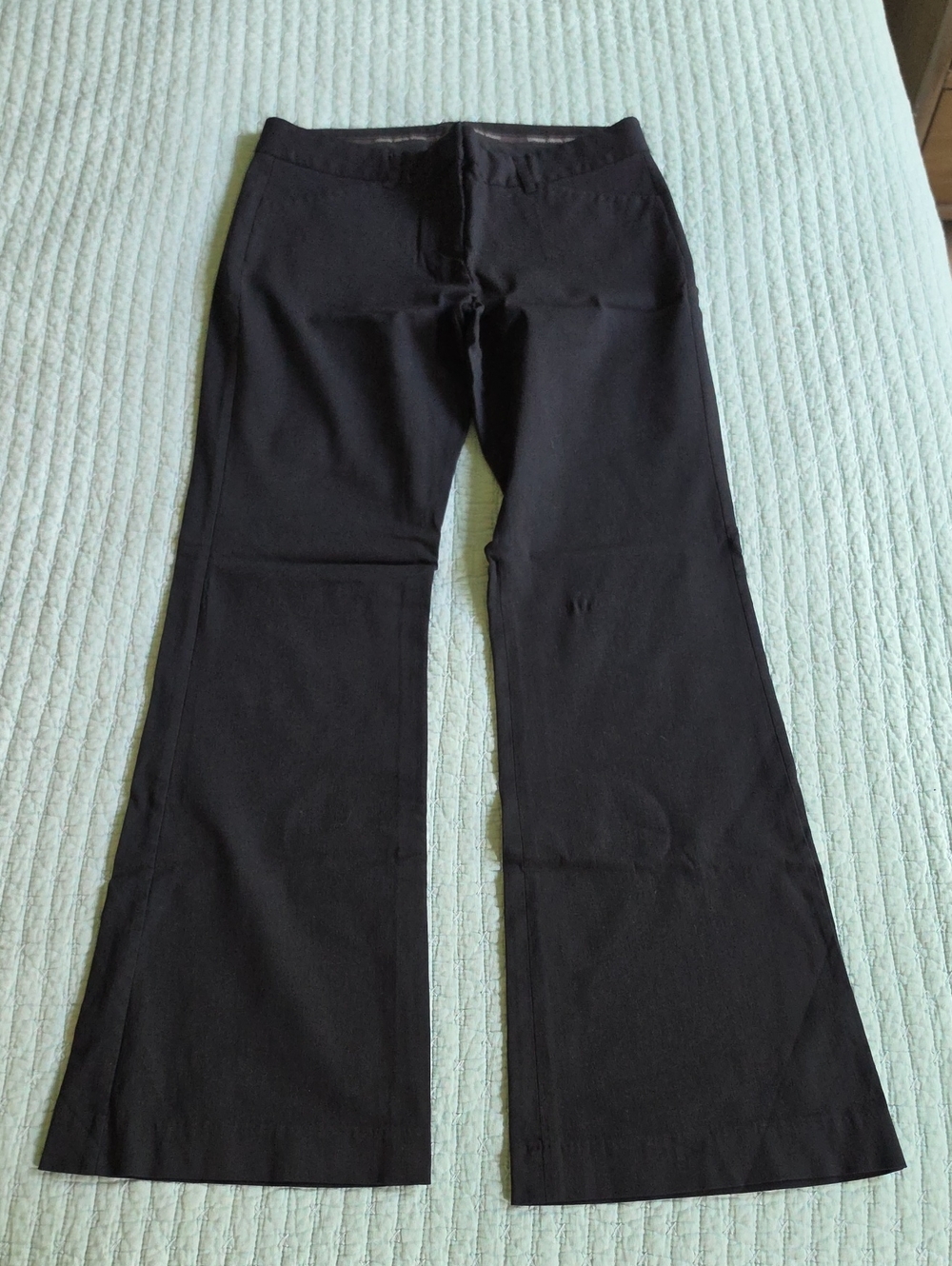 Express Black EDITOR Boot Cut Pants 6R